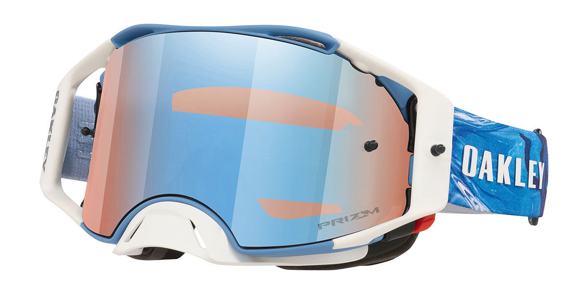 Oakley Fj&auml;rils OO7046 AIRBRAKE MX 7046H8 Standard Vita Solglas&ouml;gon M&auml;n