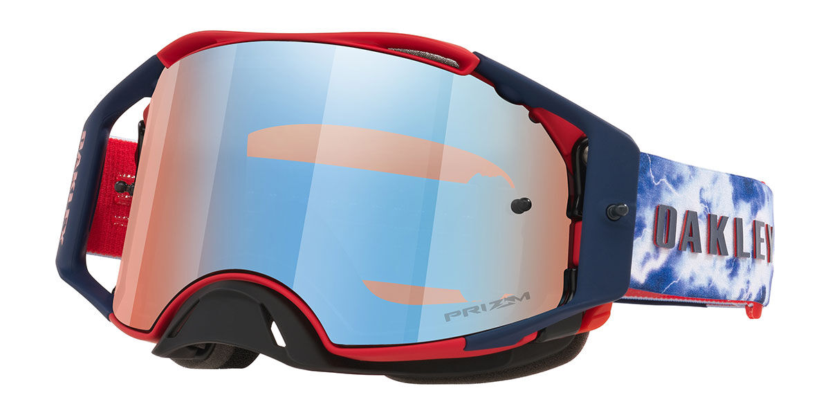 Oakley Fj&auml;rils OO7046 AIRBRAKE MX 7046H9 Standard R&ouml;da Solglas&ouml;gon M&auml;n