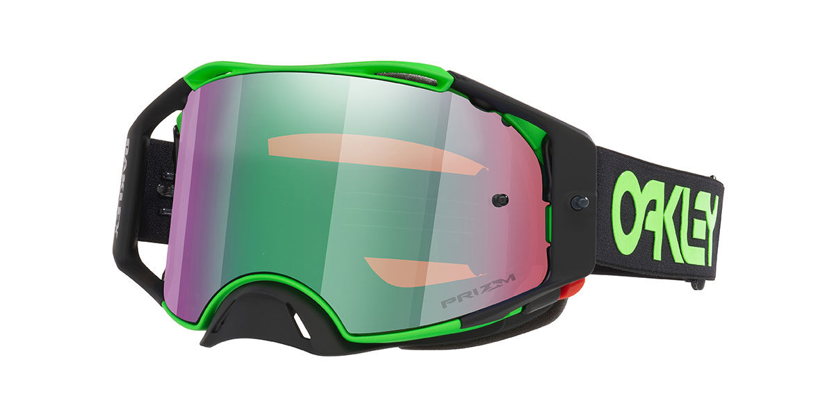 Oakley Fj&auml;rils OO7046 AIRBRAKE MX 7046I3 Standard Gr&ouml;na Solglas&ouml;gon M&auml;n