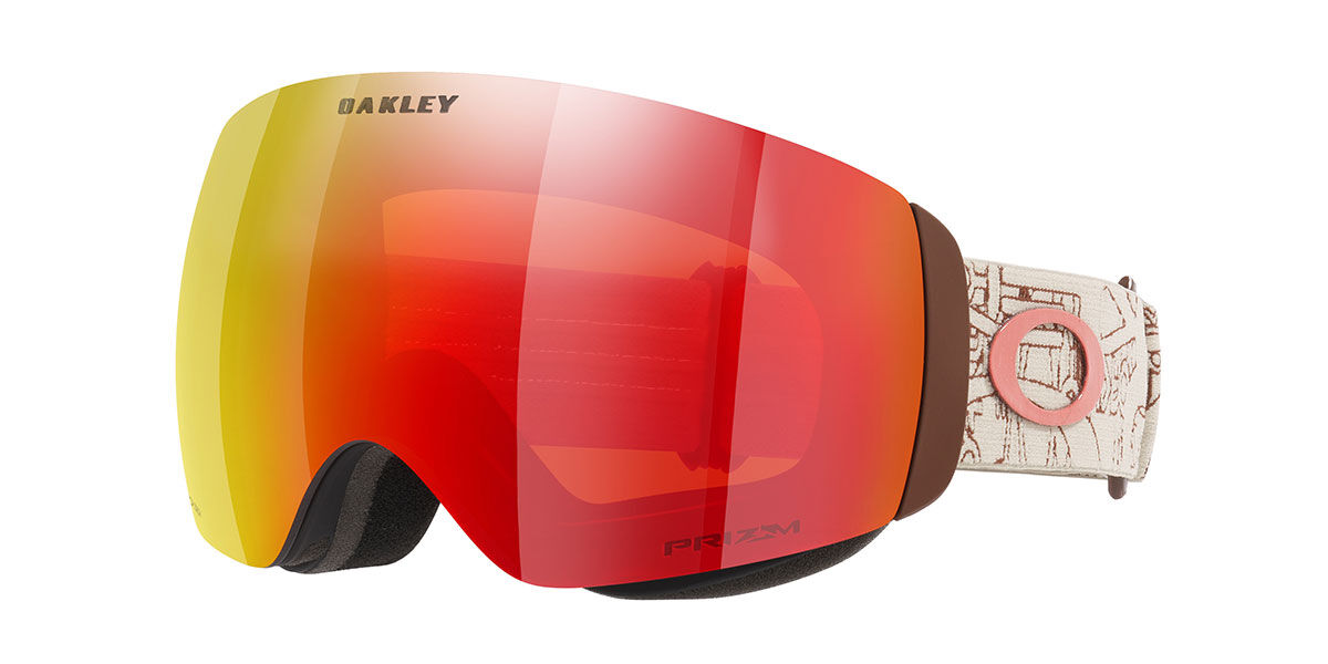 Oakley Fj&auml;rils OO7064 FLIGHT DECK M 7064H2 Standard Bruna Solglas&ouml;gon M&auml;n