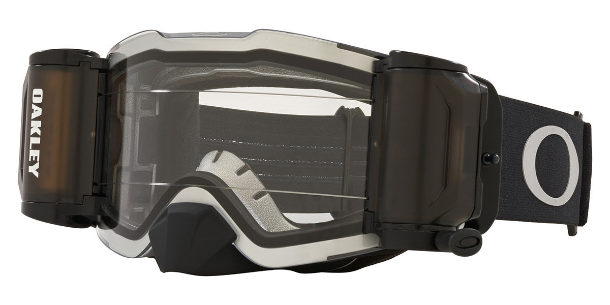 Oakley Fj&auml;rils OO7087 FRONT LINE MX 708776 Standard Svarta Solglas&ouml;gon M&auml;n