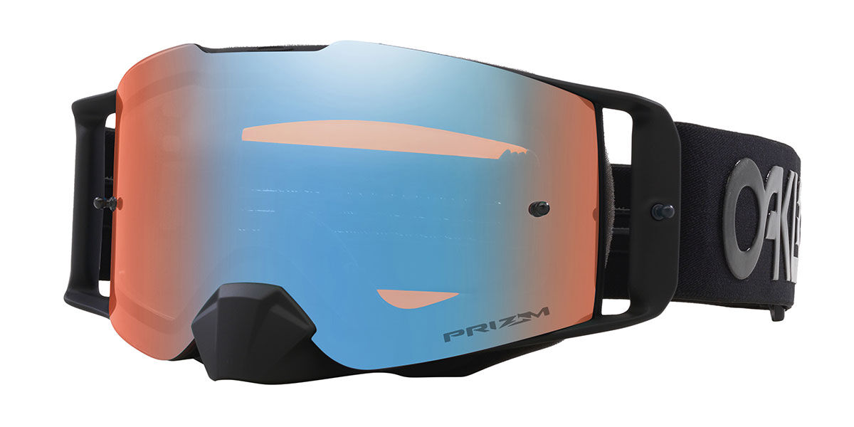 Oakley Fj&auml;rils OO7087 FRONT LINE MX 708784 Standard Svarta Solglas&ouml;gon M&auml;n