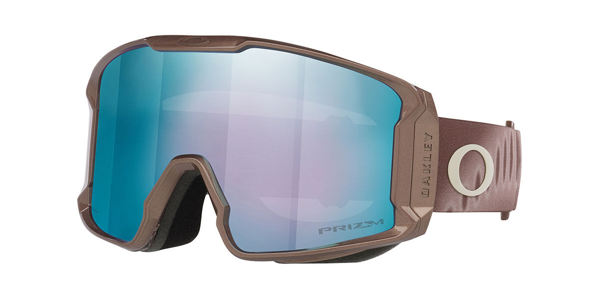 Oakley Fj&auml;rils OO7093 LINE MINER M 7093A3 Standard Bruna Solglas&ouml;gon M&auml;n