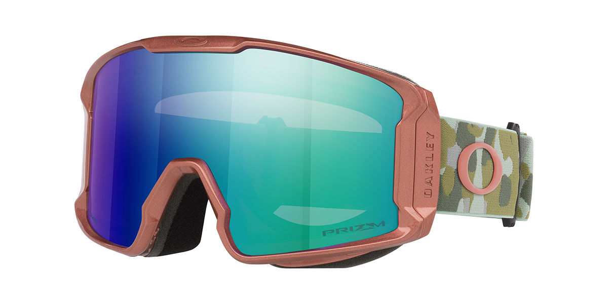 Oakley Fj&auml;rils OO7093 LINE MINER M 7093A4 Standard Bruna Solglas&ouml;gon M&auml;n