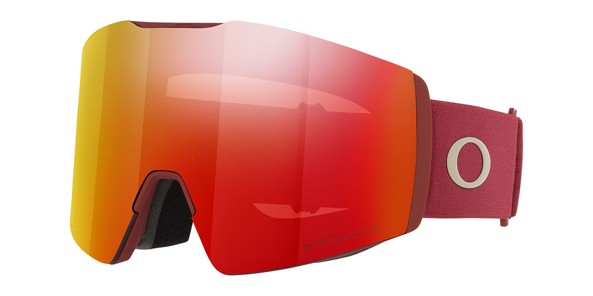 Oakley Fj&auml;rils OO7099 FALL LINE L 709975 Standard R&ouml;da Solglas&ouml;gon M&auml;n