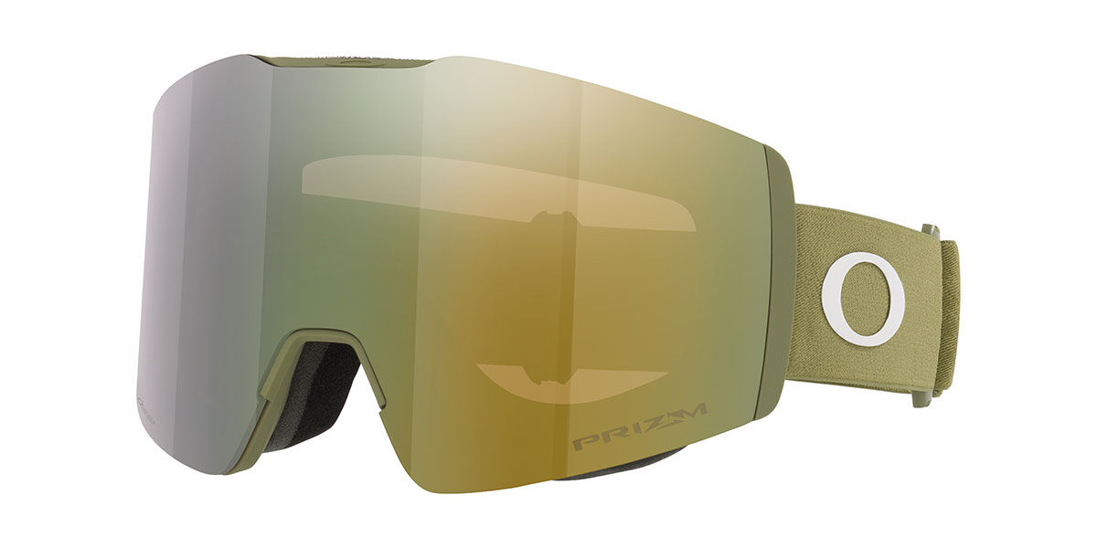 Oakley Fj&auml;rils OO7103 FALL LINE M 710381 Standard Gr&ouml;na Solglas&ouml;gon M&auml;n
