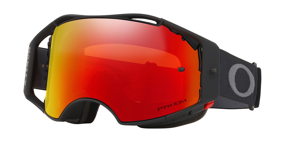 Oakley Fj&auml;rils OO7107 AIRBRAKE MTB 710701 Standard Svarta Solglas&ouml;gon M&auml;n