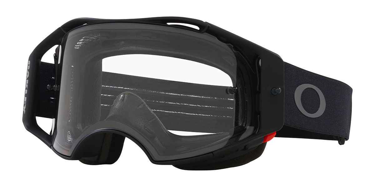 Oakley Fj&auml;rils OO7107 AIRBRAKE MTB 710721 Standard Svarta Solglas&ouml;gon M&auml;n