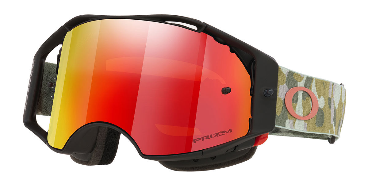 Oakley Fj&auml;rils OO7107 AIRBRAKE MTB 710733 Standard Gr&ouml;na Solglas&ouml;gon M&auml;n