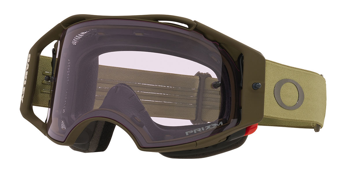 Oakley Fj&auml;rils OO7107 AIRBRAKE MTB 710735 Standard Gr&ouml;na Solglas&ouml;gon M&auml;n