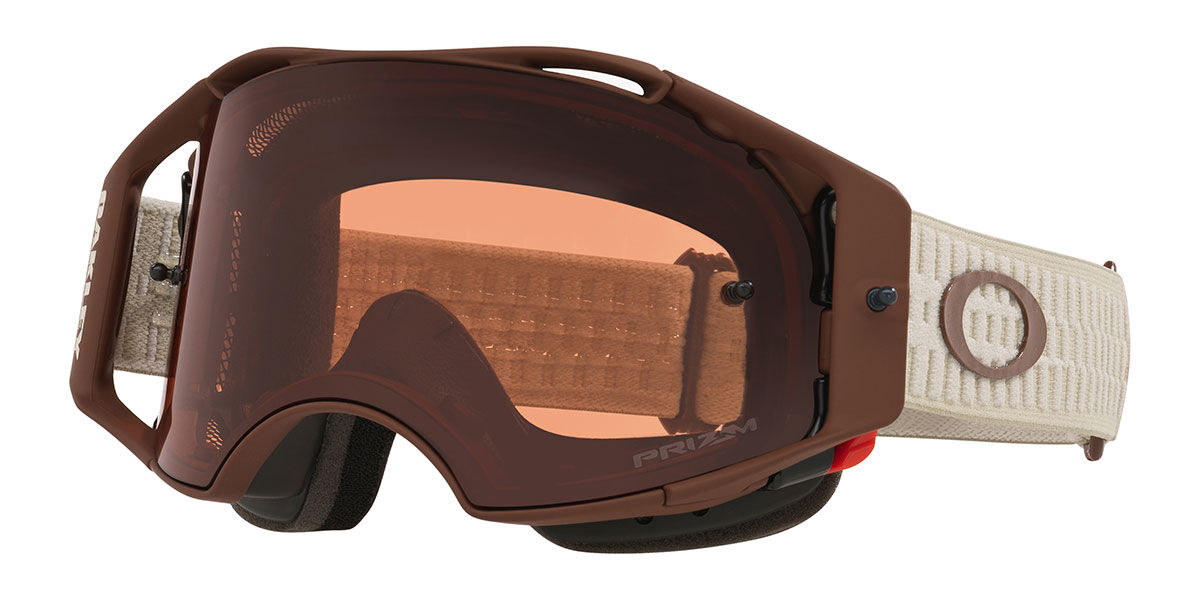 Oakley Fj&auml;rils OO7107 AIRBRAKE MTB 710736 Standard Bruna Solglas&ouml;gon M&auml;n