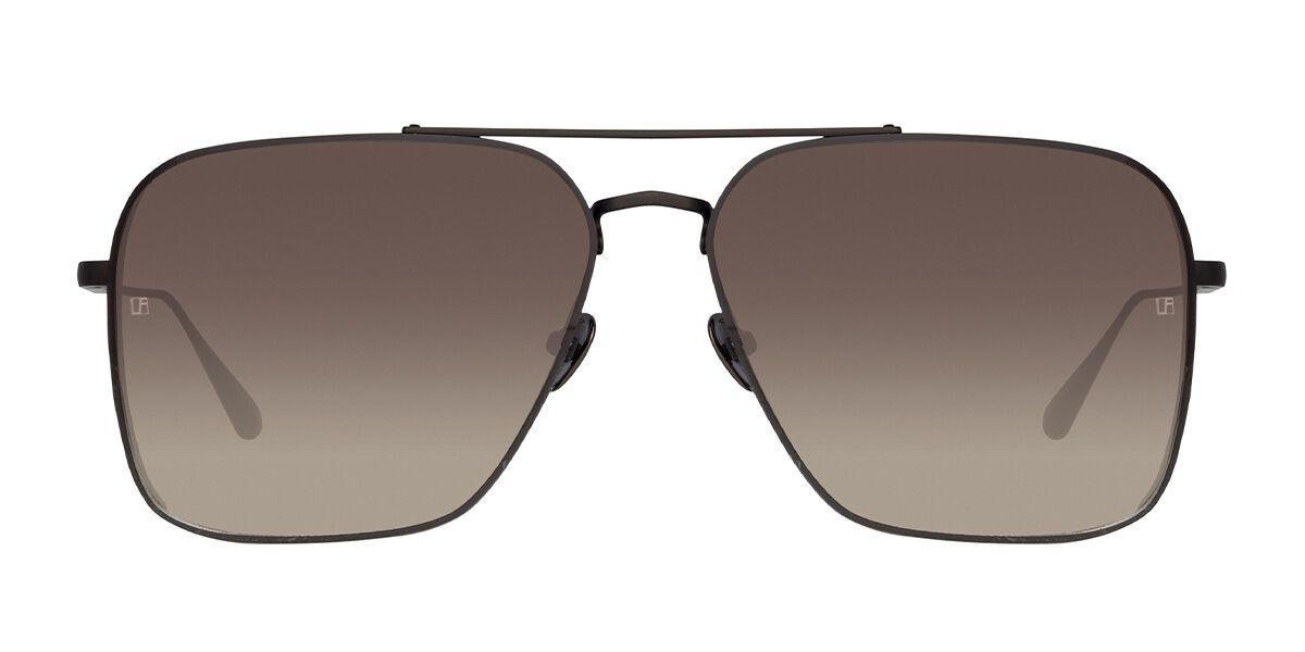 Linda Farrow Men's Duit Aviator Sunglasses