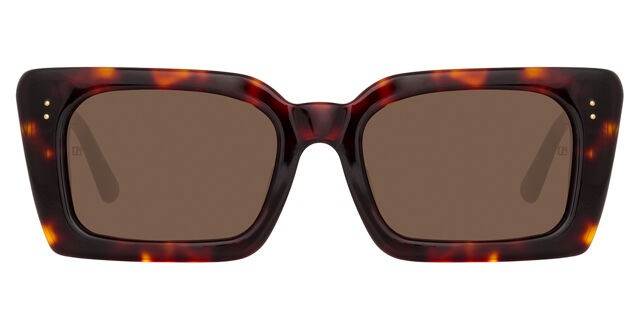 Linda Farrow NIEVE LFL1297 C2 Cat Eye Dark Tortoise  display picture 1