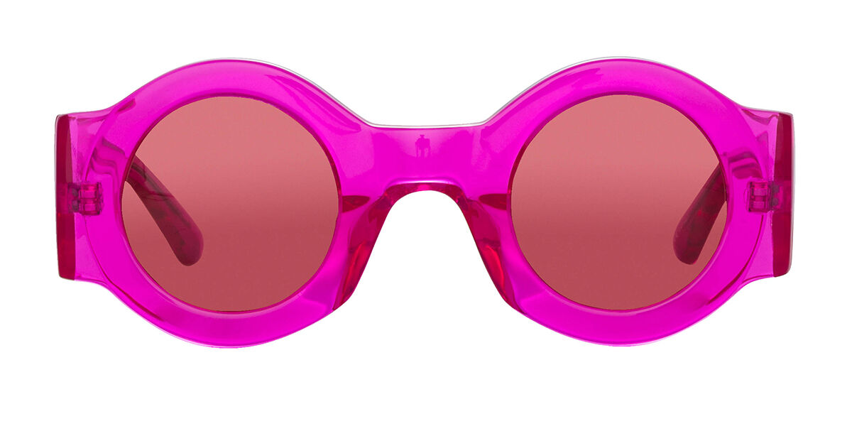 Linda Farrow DRIES VAN NOTEN DVN208 C2 42 Lunettes De Soleil Homme Roses