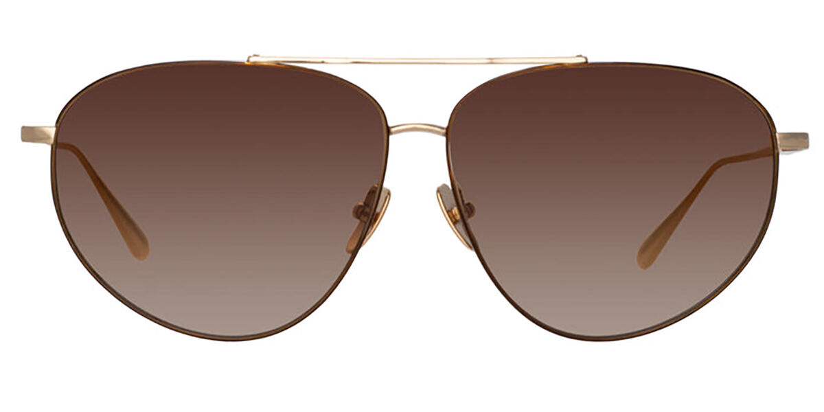 Linda Farrow x The Attico Thea Rectangle Sunglasses | Fashion Eyewear US