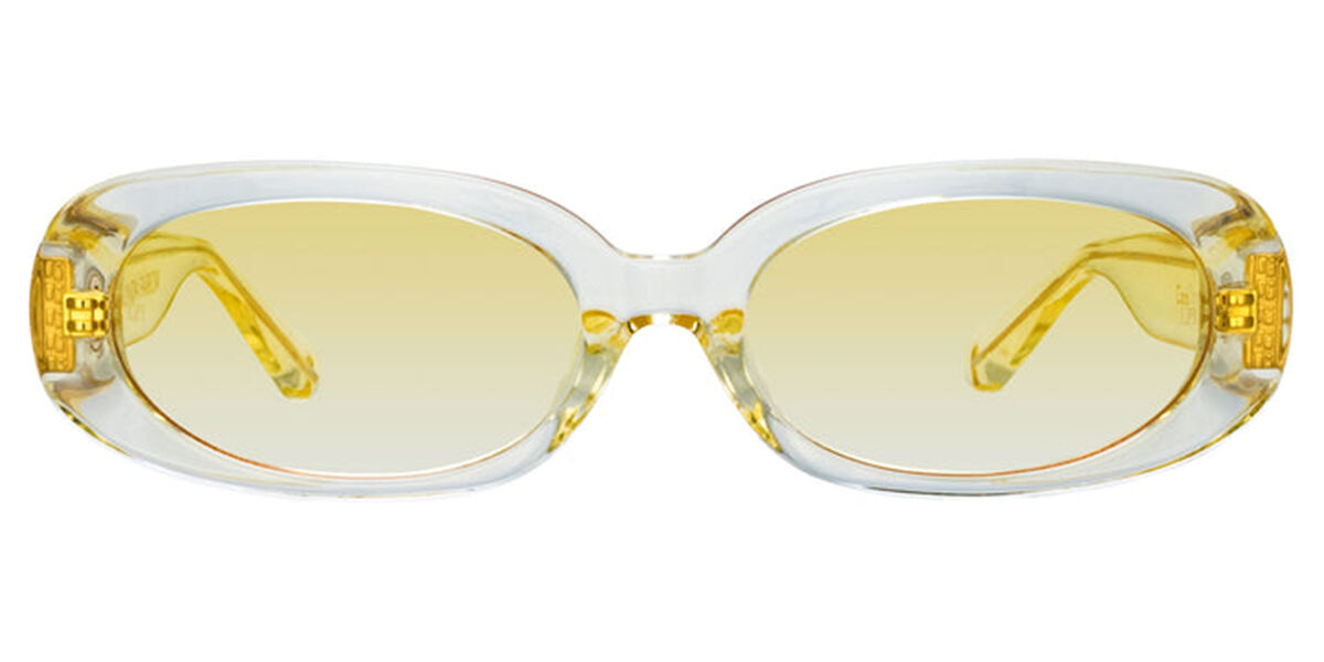 Linda Farrow CARA LFL1252 C16 Women's Sunglasses Yellow Size 59