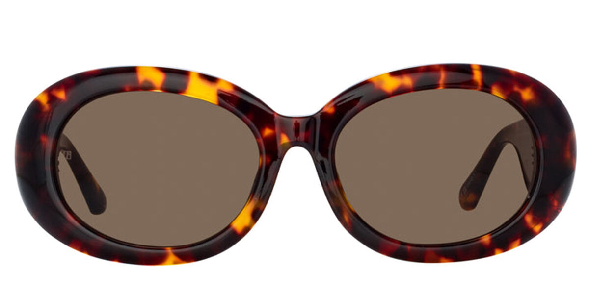 Linda Farrow LINA LFL1462 C2 Men's Sunglasses Tortoiseshell Size 55