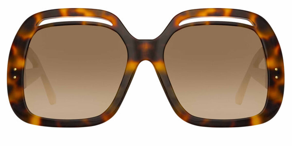 Linda Farrow RENATA LFL1126 C2 Women's Sunglasses Tortoiseshell Size 61