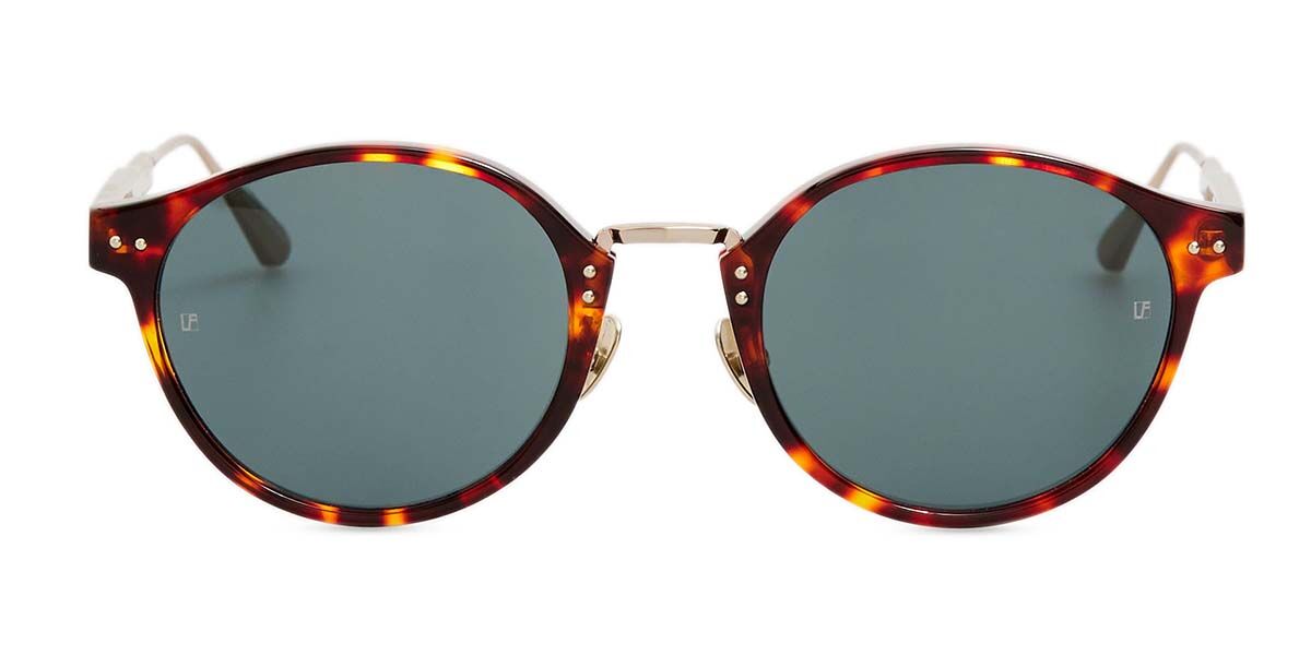 Image of Linda Farrow MARCO LFL1535 C2 Óculos de Sol Tortoiseshell Masculino PRT