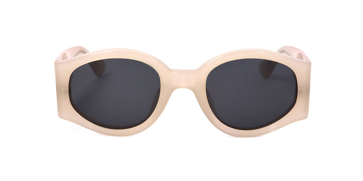 Linda Farrow DRIES VAN NOTEN DVN27 C5 50 Lunettes De Soleil Homme Blanches