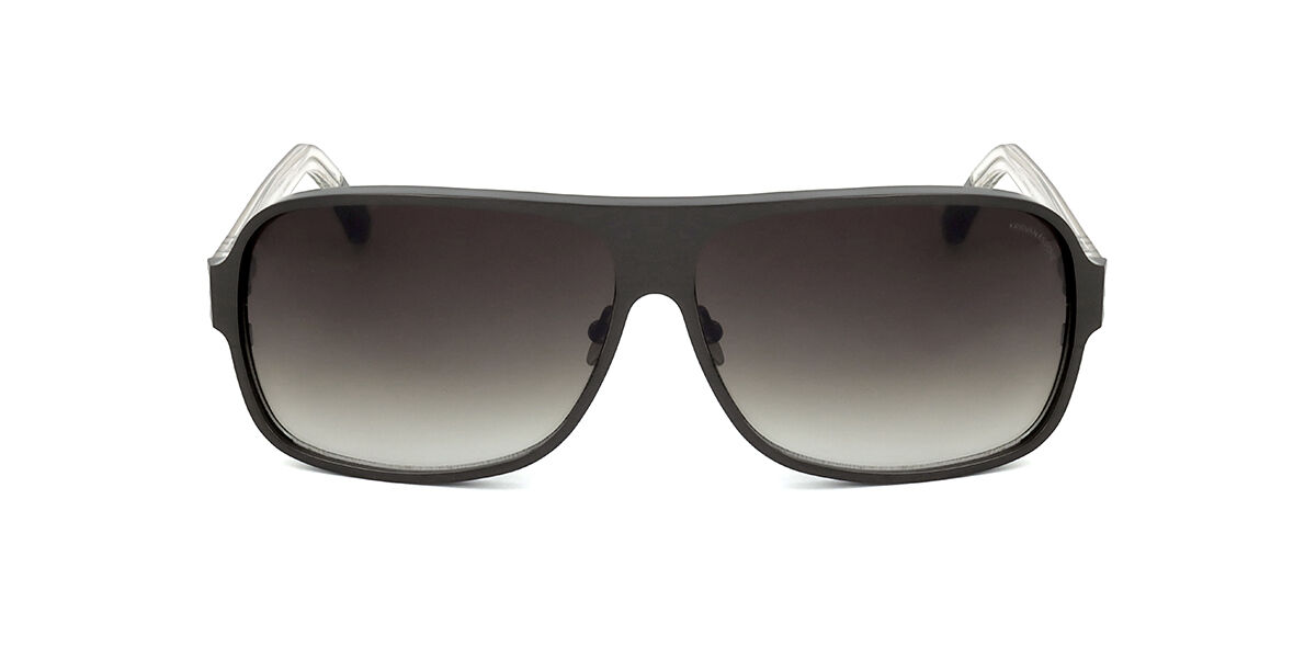 Linda Farrow KRIS VAN ASSCHE KVA6 C2 65 Lunettes De Soleil Homme Grises