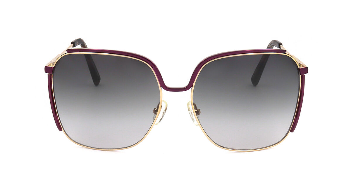Linda Farrow MATTHEW WILLIAMSON MW22 C2 59 Lunettes De Soleil Femme Dorées
