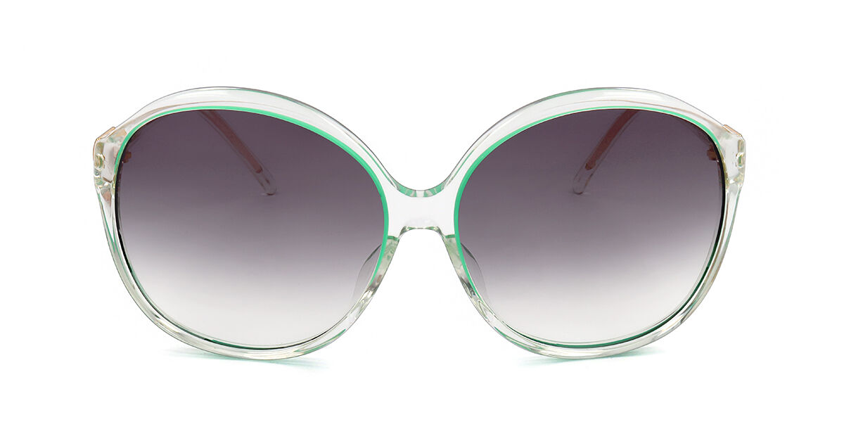 Linda Farrow MATTHEW WILLIAMSON MW2 C8 62 Lunettes De Soleil Femme Vertes