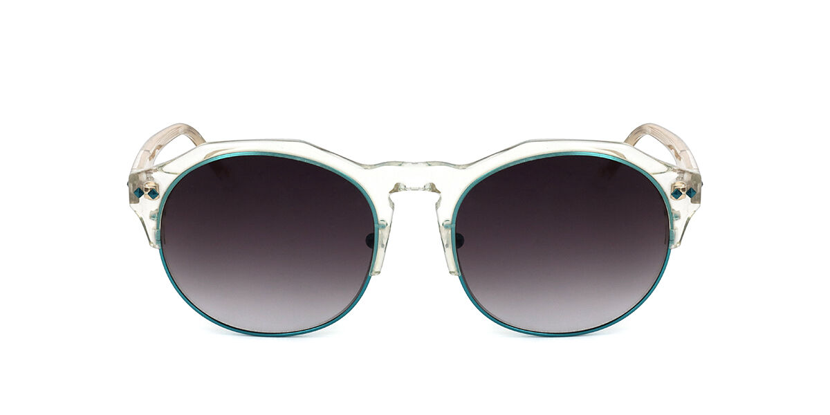 Linda Farrow MATTHEW WILLIAMSON MW47 C1 54 Lunettes De Soleil Femme Bleues