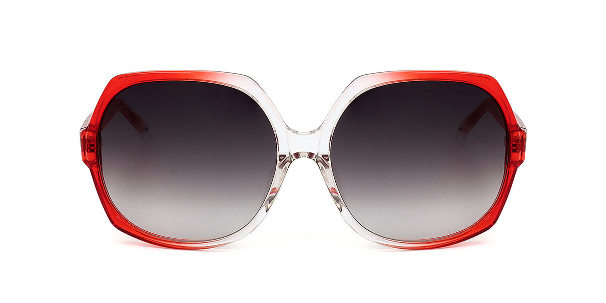 Linda Farrow MATTHEW WILLIAMSON MW76 C3 Rood Dames Zonnebril