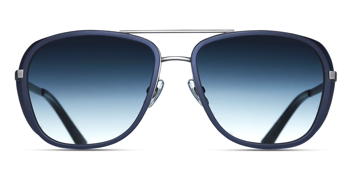 Matsuda M3023 AS Blaue Herren Sonnenbrillen