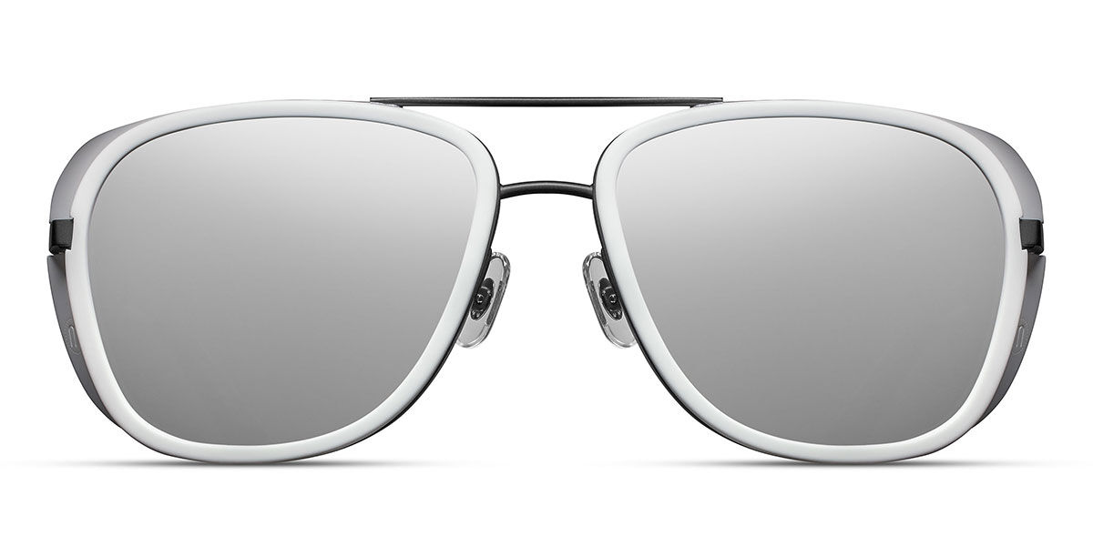 Matsuda M3023 MBK-MWT Weisse Herren Sonnenbrillen