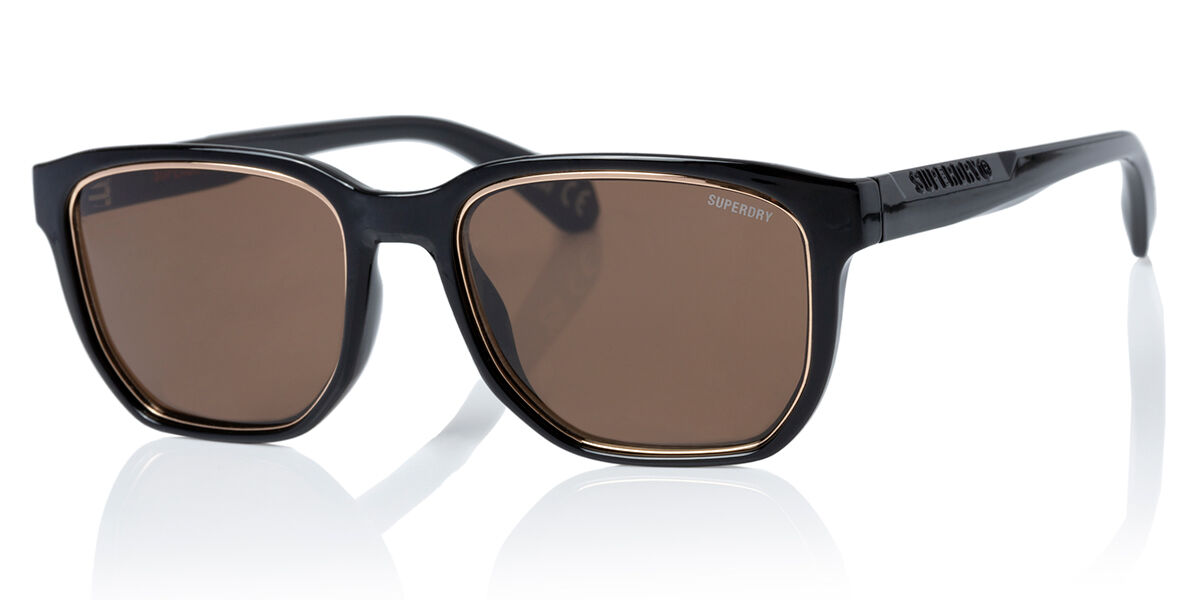 Photos - Sunglasses Superdry SDS 5003 104 Men's  Black Size 54 