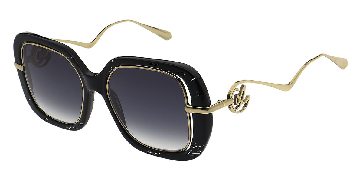 Christian Lacroix CL5126 004 52 Svarta Solglasögon Kvinna