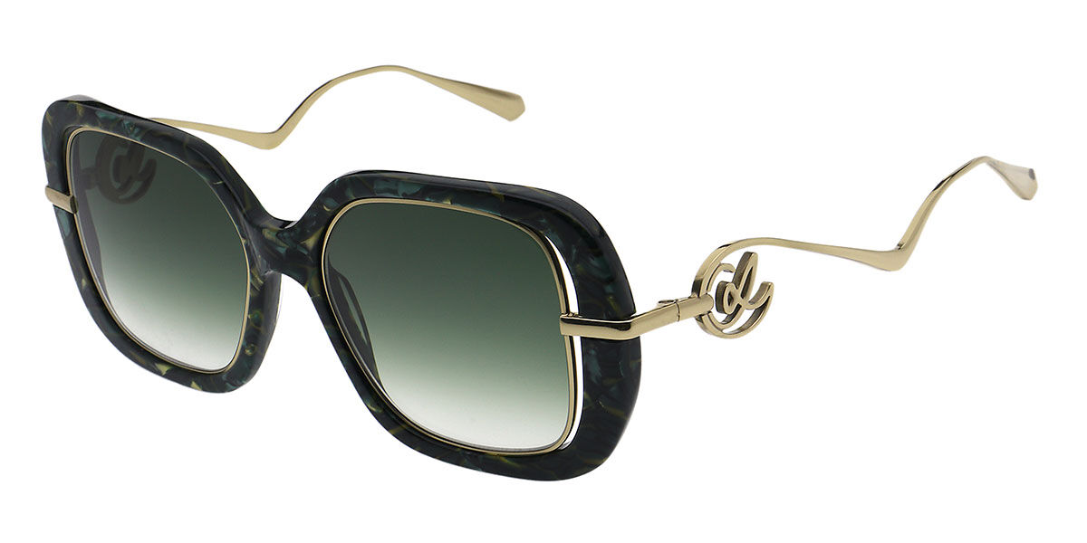 Christian Lacroix CL5126 580 Women’S Sunglasses Green Size 52