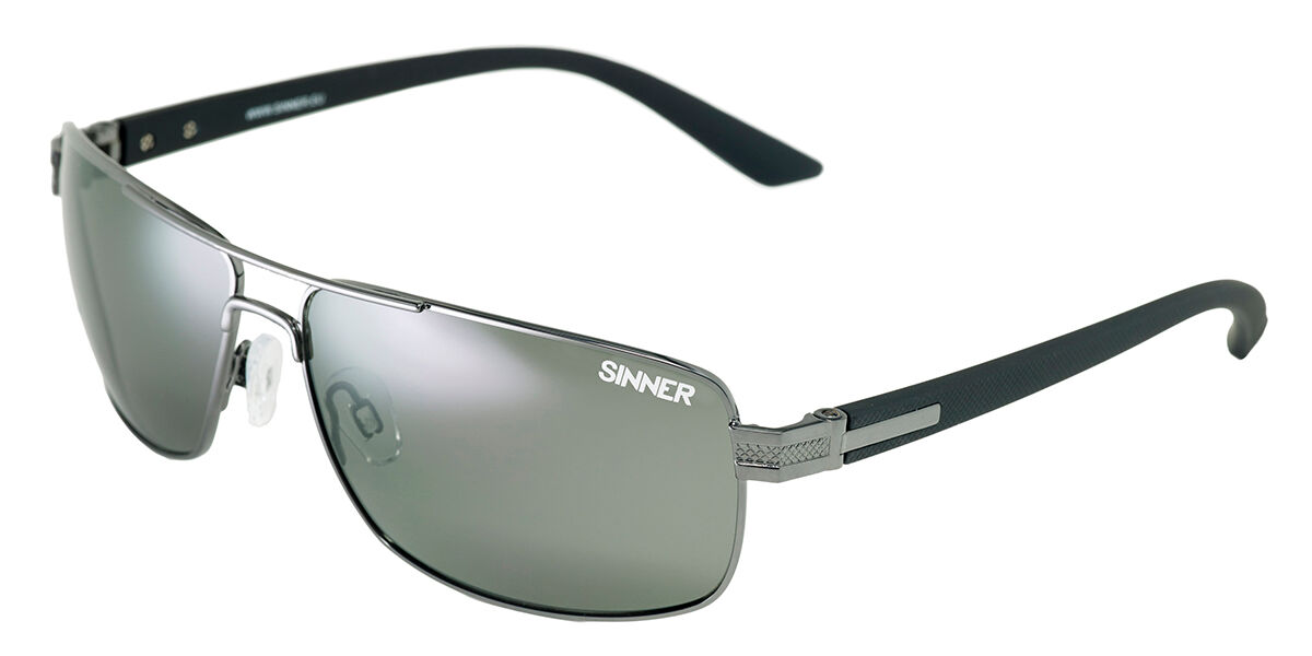 Фото - Сонцезахисні окуляри Sinner Durness Polarized SISU-721-10-P10 62 Czarne Meskie Okulary Przeciwsloneczne 