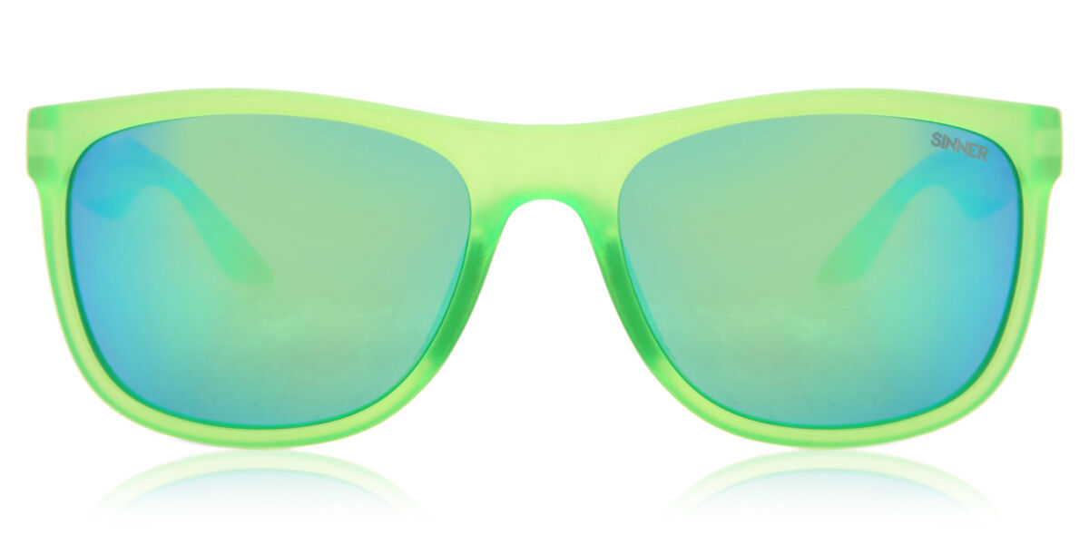 Sinner Rockford SISU831 Asian Fit 7529 Sunglasses in Matte Green