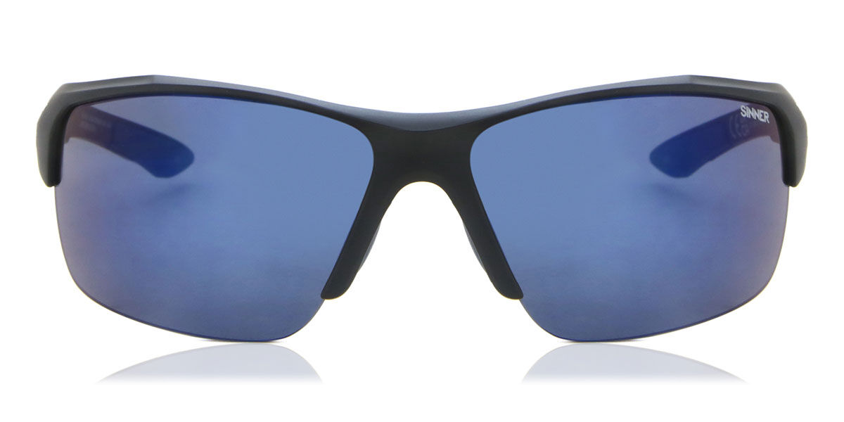 Sinner Reyes Cx (Box) SISU855 Polarized 1090B Sunglasses in Matte Black SmartBuyGlasses USA