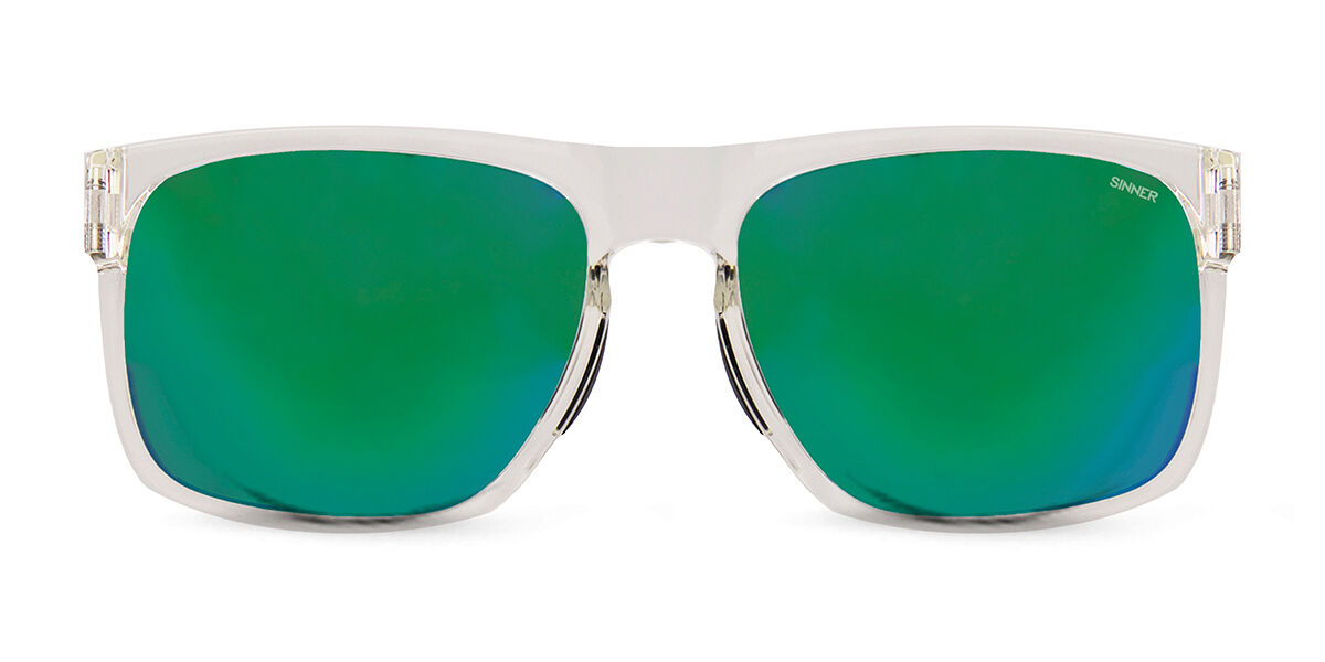 Sinner Spike Polarized SISU88030P29 Sunglasses in Clear