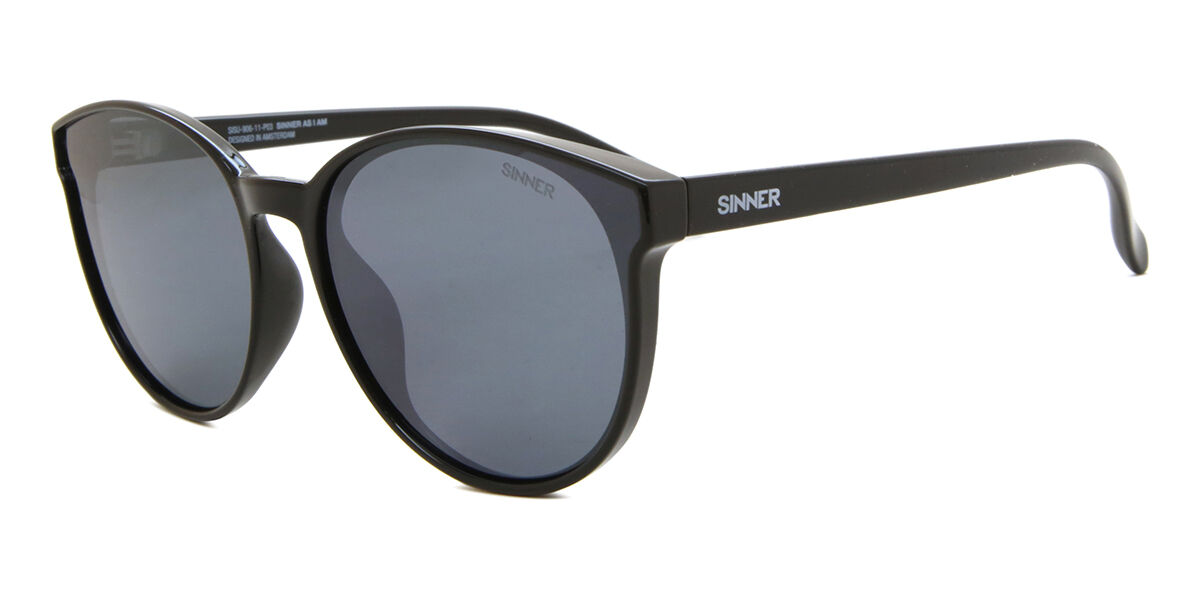 Sinner Kyoto Asian Fit Polarized SISU-906-11-P03 Schwarze Damen Sonnenbrillen