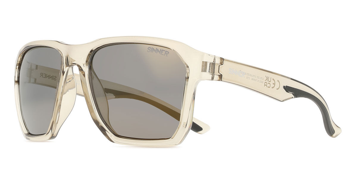 Sinner Cupu Asian Fit Polarized SISU-919-75-P09 130 Gr&ouml;na Solglas&ouml;gon M&auml;n