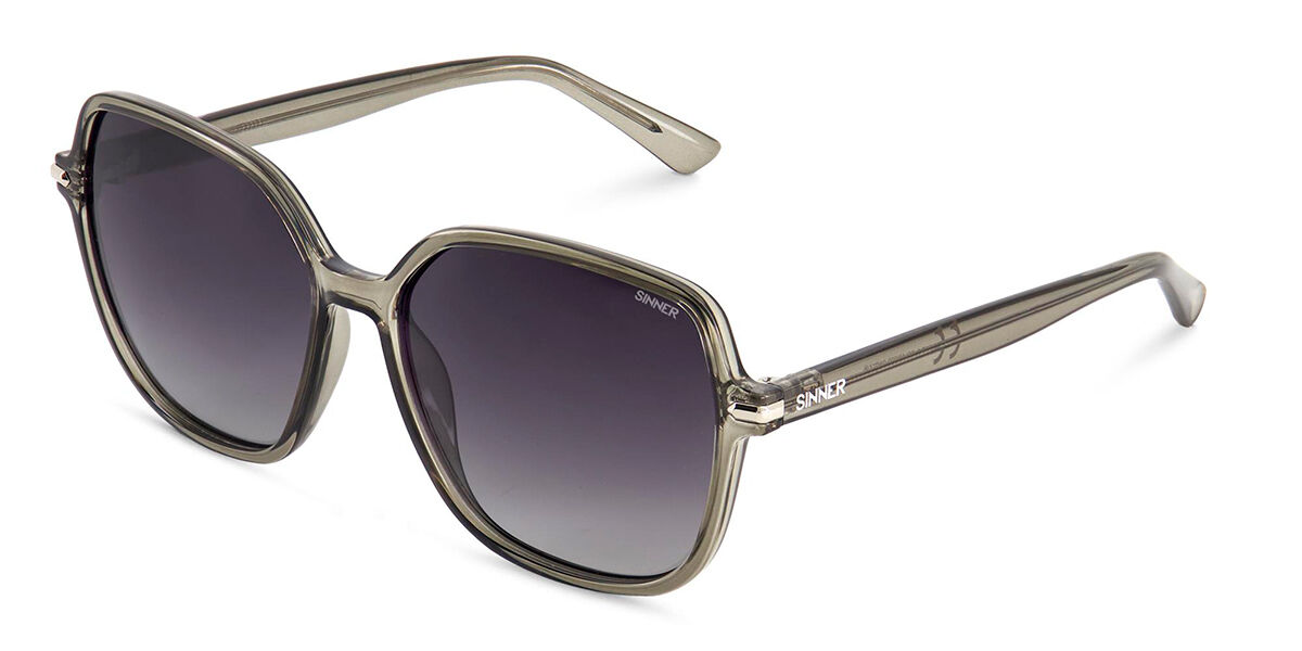 Sinner Barfleur Polarized SISU-944-20-P10 58 Gr&aring;a Solglas&ouml;gon Kvinna