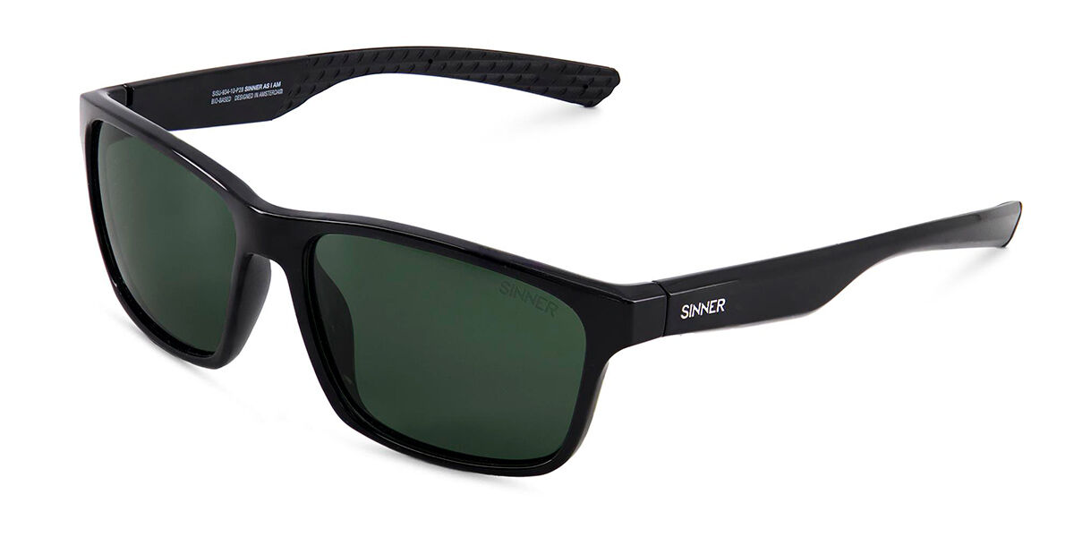 Sinner Breni Polarized SISU-934-10-P28 60 Svarta Solglas&ouml;gon M&auml;n