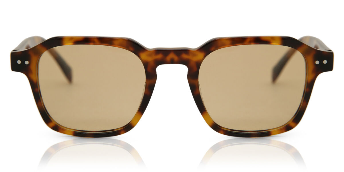 Square Full Rim Plastic Men’s Prescription Sunglasses Tortoiseshell Size 48 - Arise Collective
