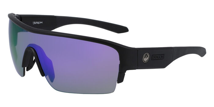 Dragon DR TRACER X LL 001 Single Lens Shiny Black Sunglasses  display picture 1