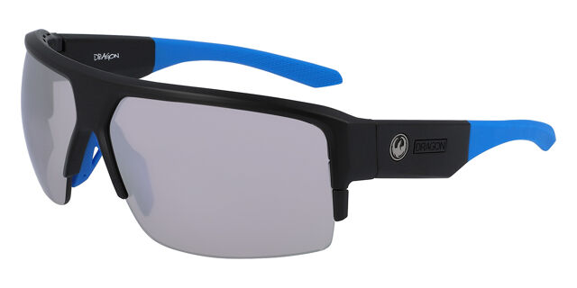 DRAGON DR-DUSK-LL-002 Sunglasses Sun Glasses 002 MATT Authentic New Dragon DR RIDGE X LL 002 Wraparound Matte Black Sunglasses  main image 4
