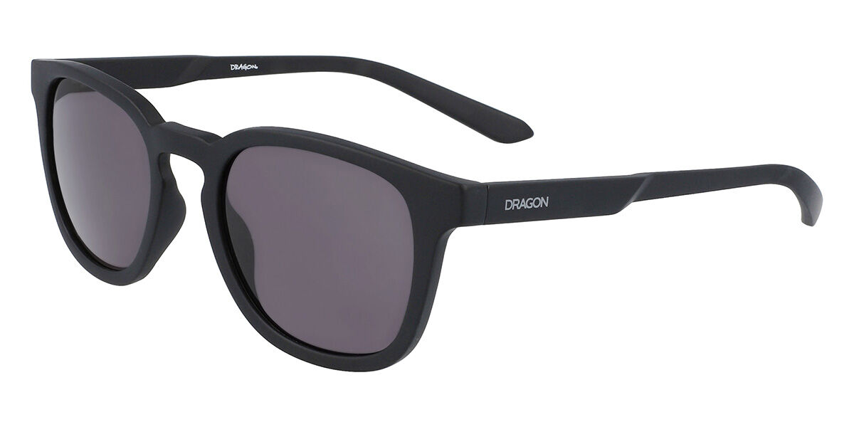 Photos - Sunglasses Dragon DR FINCH LL 002 Men's  Black Size 51 