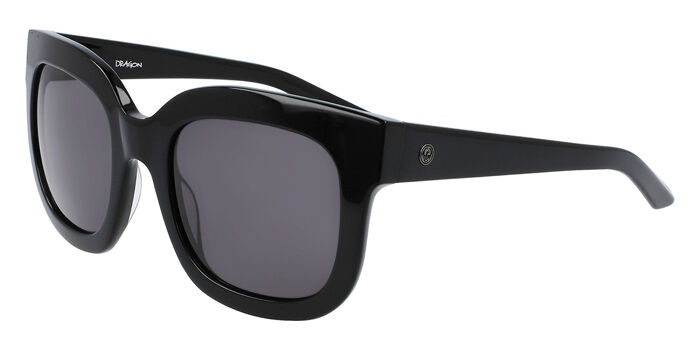 Dragon DR FLO LL 060 Square Marble Black Sunglasses 