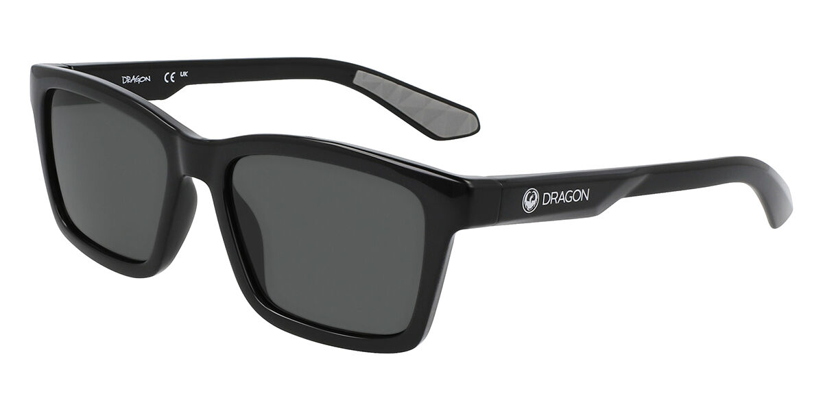 Photos - Sunglasses Dragon DR THORN LL 001 Men's  Black Size 54 