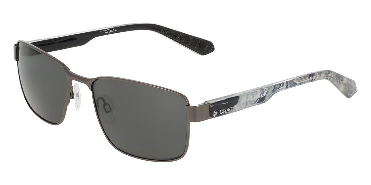 Dragon Dr Arlo Ll Ath 071 Men's Sunglasses Gunmetal Size 56 In Matte Gunmetal Rob 2.0