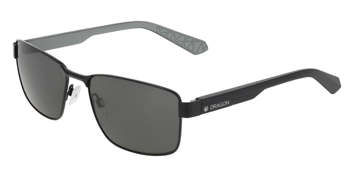 Dragon Dr Arlo Ll 002 Men's Sunglasses Black Size 56 In Matte Black